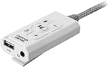MARSGAMING MSC2W Weiß, Externe Soundkarte, USB 7.1, PS5/PS4/PC/MAC/SWITCH