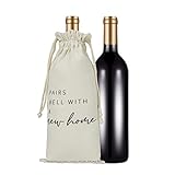 RF&CM Einweihungsgeschenk | erstes Zuhause | neuer Ort | Einweihungsweintüten | Geschenk für sie, ihn | Geschenk für Hausbesitzer | Einweihungsgeschenk | Umzugsgeschenk, weiß, N