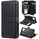 Brieftasche Handyhülle für Samsung Galaxy A42 5G Hülle, Handytasche PU Leder [10 Kartenfächer][Standfunktion] [Magnet] Stoßfeste Schutzhülle Flip Case Kompatibel mit Samsung A42 5G (D,A42 5G)