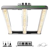 MARS HYDRO 2025 LED Pflanzenlampe FC-E1500 LED Grow Lampe 150W Vollspektrum Grow Light Dimmbare Daisy Chain Wachstumslampe für Gemüse Blume 75x75CM Abdeckung