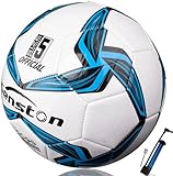 Senston Fußball Ball Wasserdicht Sport Training Ball Freizeitbälle für Fußbälle, Größe 5